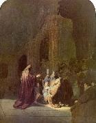 Rembrandt, Simeon in the temple